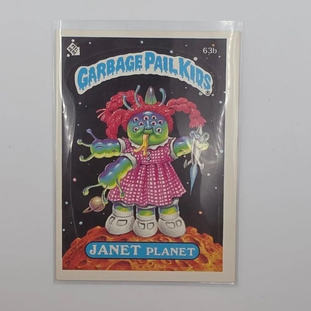 Topps Garbage Pail Kids OS2 Janet Planet Fair 63b